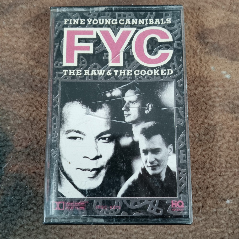 Fine Young Cannibals The Raw & The Cooked MCA Records Cassette Tape FYC